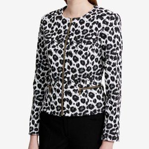 Calvin Klein Animal Print Jacket/Blazer
